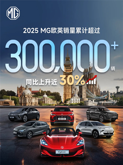 销量两位数增长！上汽2025：从容驭浪，科技向新